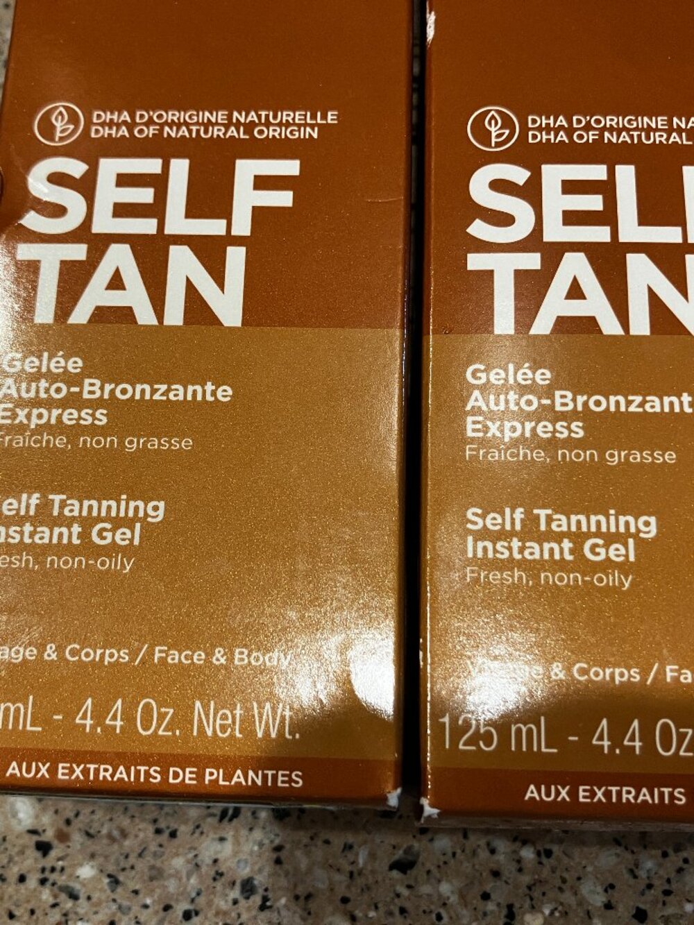 Clarins Set of 2 Self Tanning Instant Gels!! NIB!